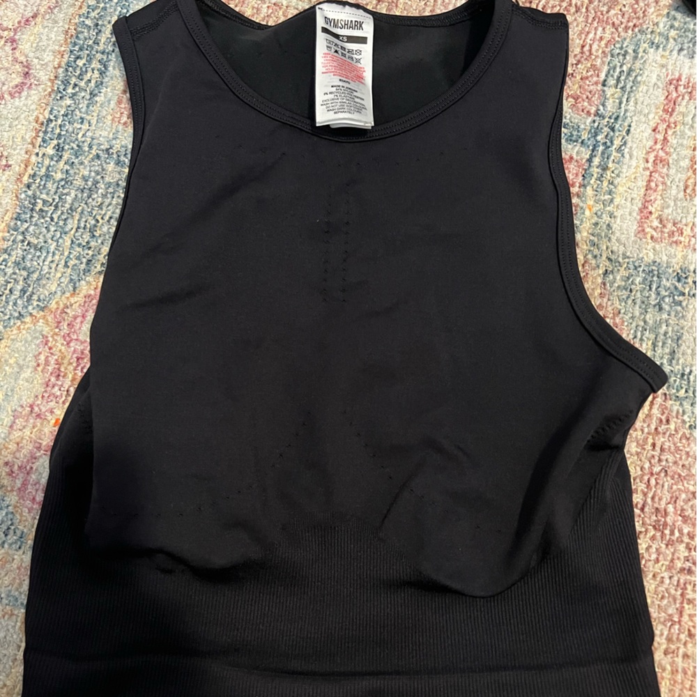 GYMSHARK sweat seamless midi tank